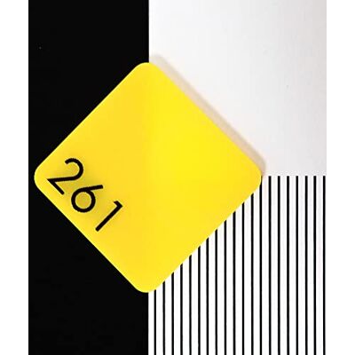Incudo Perspex 261 Yellow Cast Acrylic Sheet 600x500x3mm Incudo Perspex 261 Yellow Cast Acrylic Sheet 600x500x3mm