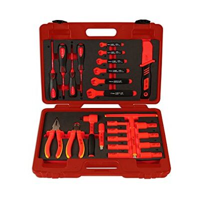 Bosch 6150 Insulated Tool Set - 25 Pieces - Pliers, Spanners, Screwdrivers Bosch 6150 Insulated Tool Set - 25 Pieces - Pliers, Spanners, Screwdrivers