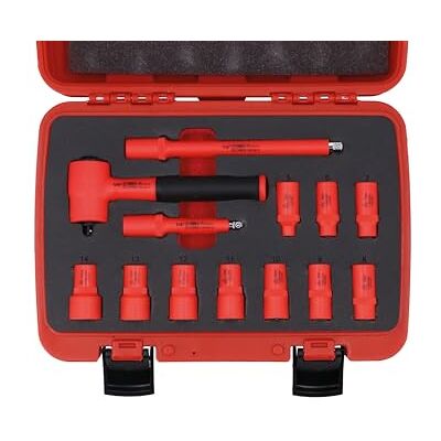 Laser 8799 Insulated Socket Set 1/4" D 13pc Laser 8799 Insulated Socket Set 1/4" D 13pc