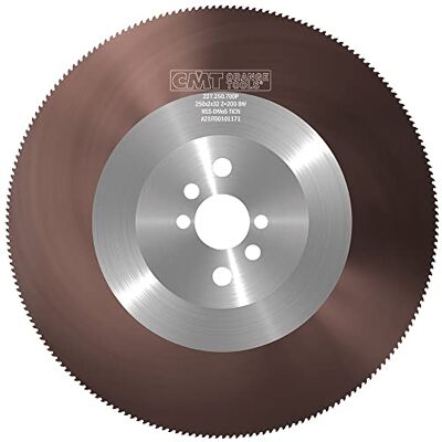 CMT ORANGE TOOLS 227.250.700P SAW BLADE NON FERROUS HSS TiCN 250x2.0x32 Z200 BW-T4 CMT ORANGE TOOLS 227.250.700P SAW BLADE NON FERROUS HSS TiCN 250x2.0x32 Z200 BW-T4