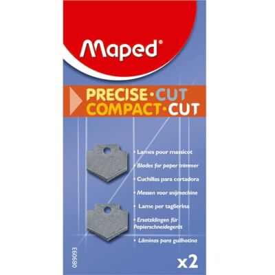Maped Set of 2 Straight Blades for 089093) Maped Set of 2 Straight Blades for 089093)
