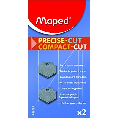Maped Set of 2 Straight Blades for 089093) Maped Set of 2 Straight Blades for 089093)