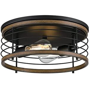 Westinghouse Lighting Indoor Lighting, Matte Black with Barnwood Highlights Westinghouse Lighting Indoor Lighting, Matte Black with Barnwood Highlights