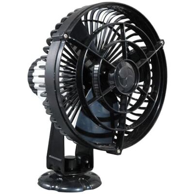 SEEKR Kona, 817CA24WBX, Weatherproof 3-Speed Direct Wire Cabin Fan, 110/150 CFM, 24V, White, 17.8cm Blade SEEKR Kona, 817CA24WBX, Weatherproof 3-Speed Direct Wire Cabin Fan, 110/150 CFM, 24V, White, 17.8cm Blade