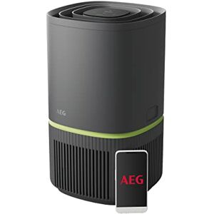 AEG Pure 5000 Compact Air Purifier for Home APO50371DG, Connected 4-stage HEPA Air Filter Cleaner Removing up to 99.5 Percent Airborne Bacteria Dust Pet Dander Allergies Pollen Silent for better sleep AEG Pure 5000 Compact Air Purifier for Home APO50371DG, Connected 4-stage HEPA Air Filter Cleaner Removing up to 99.5 Percent Airborne Bacteria Dust Pet Dander Allergies Pollen Silent for better sleep