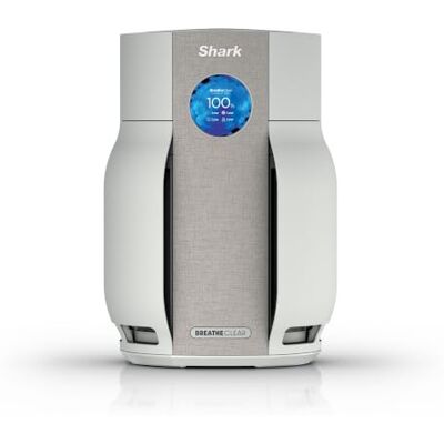 Shark BreatheClear with NeverChange6 Air Purifier, Exceeds HEPA Filter Standards, Automatic Sensing, Medium Room Coverage, Dove, HP162UK Shark BreatheClear with NeverChange6 Air Purifier, Exceeds HEPA Filter Standards, Automatic Sensing, Medium Room Coverage, Dove, HP162UK