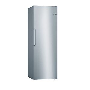 Bosch Home & Kitchen Appliances Serie 4 GSN33VLEPG Freestanding Freezer with NoFrost, Automatic SuperFreezing, BigBox Frozen Food Drawer, 176x60cm, Silver