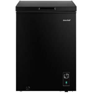 COMFEE' RCC102BL2UK(E) 99L Freestanding Chest Freezer, Refrigeration and Freezer Conversion, Inverter Compressor, 4 Star Freezer Rating, Quiet 38dB, Suitable for Outbuildings & Garages, Black COMFEE' RCC102BL2UK(E) 99L Freestanding Chest Freezer, Refrigeration and Freezer Conversion, Inverter Compressor, 4 Star Freezer Rating, Quiet 38dB, Suitable for Outbuildings & Garages, Black