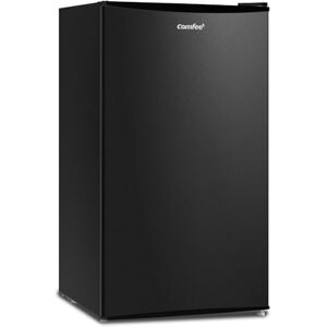 COMFEE' RCU60BL2UK(E) 60 Litre Freestanding Under Counter, 48cm Upright Freezer Adjustable Thermostat, Reversible Door, 4 Star Freezer Rating Drawer, Black COMFEE' RCU60BL2UK(E) 60 Litre Freestanding Under Counter, 48cm Upright Freezer Adjustable Thermostat, Reversible Door, 4 Star Freezer Rating Drawer, Black