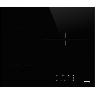 Smeg Electric ceramic hob with 3 heating zones from Universal SE263TD1 Smeg Electric ceramic hob with 3 heating zones from Universal SE263TD1
