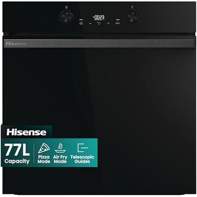 Hisense Hi4 BlackLine BI64223ADBGUK Built In Electric Single Oven Jet Black A Rated Hisense Hi4 BlackLine BI64223ADBGUK Built In Electric Single Oven Jet Black A Rated