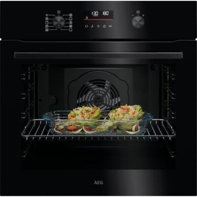 AEG Built-in Pyrolytic Oven OU5PB40SK, 72 L, Class A, Black 72 L capacity, SurroundCook multilevel cooking, pyrolytic self-cleaning, Class A+, black AEG Built-in Pyrolytic Oven OU5PB40SK, 72 L, Class A, Black 72 L capacity, SurroundCook multilevel cooking, pyrolytic self-cleaning, Class A+, black