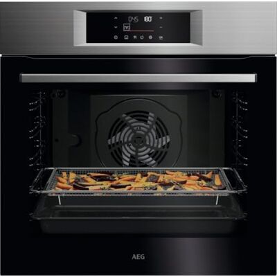 AEG 5000 Series Integrated Built-In Oven, 72 L Capacity, OU5PB40PM, SurroundCook, Pyrolytic Cleaning, AirFry, 30–300°C, Energy Class A++, 594x594x569 mm, Stainless Steel with Antifingerprint Coating AEG 5000 Series Integrated Built-In Oven, 72 L Capacity, OU5PB40PM, SurroundCook, Pyrolytic Cleaning, AirFry, 30–300°C, Energy Class A++, 594x594x569 mm, Stainless Steel with Antifingerprint Coating