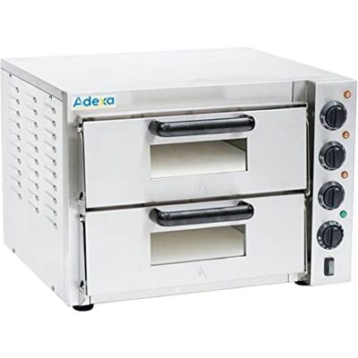 Stalwart Electric Pizza Oven 4plus4 Pizzas of 8’’ DA-EP2ST Stalwart Electric Pizza Oven 4plus4 Pizzas of 8’’ DA-EP2ST