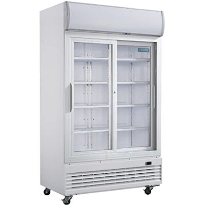 Polar G-Series Sliding Door Display Cooler Fridge 950Ltr GE581, 950 Litre Polar G-Series Sliding Door Display Cooler Fridge 950Ltr GE581, 950 Litre