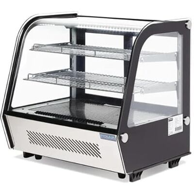 Polar G-Series Countertop Food Display Fridge, Black, 120Ltr Polar G-Series Countertop Food Display Fridge, Black, 120Ltr