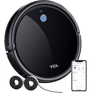 TCL Robot Vacuum Cleaner, Super-Thin, 2000Pa Strong Suction, Quiet, Self-Charging Robotic Vacuum Cleaner with HEPA Filter, 150 Mins Runtime, Cleans Hard Floors & Carpets, Black B200A00UK TCL Robot Vacuum Cleaner, Super-Thin, 2000Pa Strong Suction, Quiet, Self-Charging Robotic Vacuum Cleaner with HEPA Filter, 150 Mins Runtime, Cleans Hard Floors & Carpets, Black B200A00UK