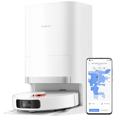 Xiaomi X20+ Robot Vacuum Cleaner with Mop Function and Lifting Mop, 6000 Pa LDS Obstacle Avoidance, Self-Cleaning, Automatic Air Drying and Dust Emptying, Up to 75 Days Hands Free Cleaning Xiaomi X20+ Robot Vacuum Cleaner with Mop Function and Lifting Mop, 6000 Pa LDS Obstacle Avoidance, Self-Cleaning, Automatic Air Drying and Dust Emptying, Up to 75 Days Hands Free Cleaning