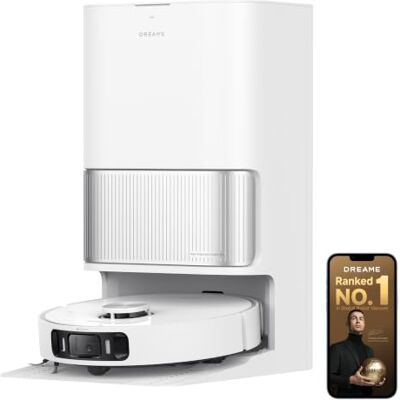 dreame L40 Ultra AE Robot Vacuum and Mop, TriCut Brush, 19,000Pa Suction Diverse Brush Selection, MopExtend Technology, Smart 3DAdapt Obstable Avoidance, Intelligent PowerDock dreame L40 Ultra AE Robot Vacuum and Mop, TriCut Brush, 19,000Pa Suction Diverse Brush Selection, MopExtend Technology, Smart 3DAdapt Obstable Avoidance, Intelligent PowerDock