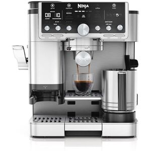 Ninja Luxe Pro 3-in-1 Coffee Machine, Latte, Cappuccino, Cold Brew & Espresso Maker With Built in Bean Grinder & Milk Frother, Easy to Use, 5 Automated Froth Presets, Silver, ES701UK Ninja Luxe Pro 3-in-1 Coffee Machine, Latte, Cappuccino, Cold Brew & Espresso Maker With Built in Bean Grinder & Milk Frother, Easy to Use, 5 Automated Froth Presets, Silver, ES701UK