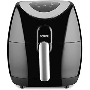 Tower Vortx Digital Air Fryer Oven with Rapid Air Circulation and 60 Min Timer, 4.3 Litre, Black, T17024 Tower Vortx Digital Air Fryer Oven with Rapid Air Circulation and 60 Min Timer, 4.3 Litre, Black, T17024