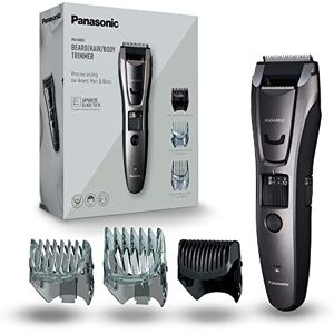Panasonic ER-GB80 Wet & Dry Electric Hair, Body & Beard Trimmer for Men, Hair Clipper Cordless, 3 Attachments, 40 Cutting Lengths, UK 3 Pin Plug, Grey Panasonic ER-GB80 Wet & Dry Electric Hair, Body & Beard Trimmer for Men, Hair Clipper Cordless, 3 Attachments, 40 Cutting Lengths, UK 3 Pin Plug, Grey