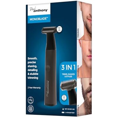 Paul Anthony - Monoblade Induction Shaver - IPX7 Waterproof Paul Anthony - Monoblade Induction Shaver - IPX7 Waterproof