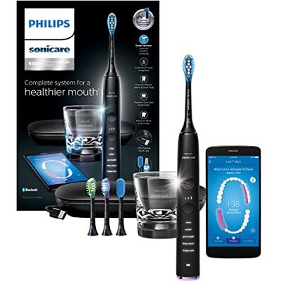 Philips Brosse à dents électrique HX9924/13 Sonicare DiamondClean Noir Philips Brosse à dents électrique HX9924/13 Sonicare DiamondClean Noir