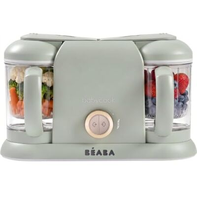 Béaba Babycook Duo 4-in-1 Baby Food Blender & Processor Misty Green UK Plug Béaba Babycook Duo 4-in-1 Baby Food Blender & Processor Misty Green UK Plug