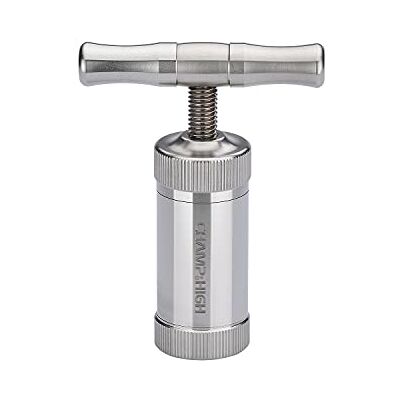 Champ High Stainless Steel Pollen Compressor, Pollen Extractor, Citrus Press, Spice Compressor, Tobacco & Aromatic Herbs – Stainless Steel Champ High Stainless Steel Pollen Compressor, Pollen Extractor, Citrus Press, Spice Compressor, Tobacco & Aromatic Herbs – Stainless Steel
