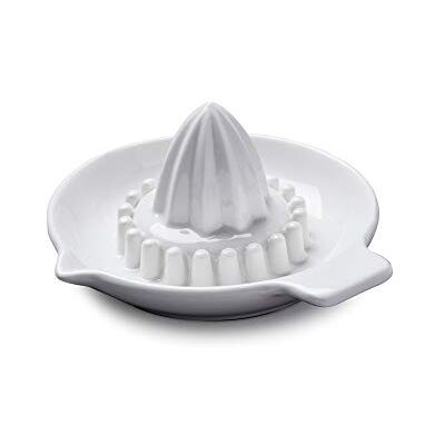 WM Bartleet & Sons 1750 T360 Traditional Porcelain Classic Citrus Juicer/Reamer 16x14cm-White WM Bartleet & Sons 1750 T360 Traditional Porcelain Classic Citrus Juicer/Reamer 16x14cm-White