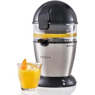 FRIDJA f900 Electric Orange Juicer, Automatic Citrus Press, 50W, 400ml, Steel Body FRIDJA f900 Electric Orange Juicer, Automatic Citrus Press, 50W, 400ml, Steel Body