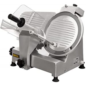 Buffalo Meat Slicer 300mm Built-in Safety Guards, Blade Removal Kit, Adjustable Slicing, Integral Blade Sharpener CD279 Buffalo Meat Slicer 300mm Built-in Safety Guards, Blade Removal Kit, Adjustable Slicing, Integral Blade Sharpener CD279