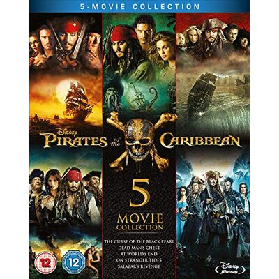 Disney PIRATES OF THE CARRIBEAN 1-5 BD Disney PIRATES OF THE CARRIBEAN 1-5 BD