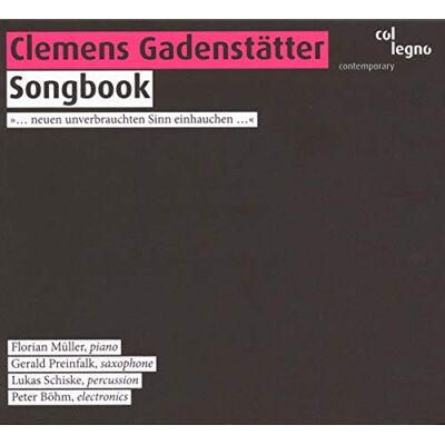 Gadenstätter: Songbook Gadenstätter: Songbook