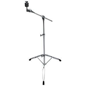 GEWA pure PS803130 Cymbal boom stand CBS-100 double braced, height approx. 90cm/150cm, 1 level extendable, with boom 30cm GEWA pure PS803130 Cymbal boom stand CBS-100 double braced, height approx. 90cm/150cm, 1 level extendable, with boom 30cm