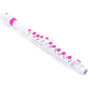 Nuvo N220JFPK jFlute 2.0 in white and pink, 6.5 cm*44.0 cm*9.2 cm Nuvo N220JFPK jFlute 2.0 in white and pink, 6.5 cm*44.0 cm*9.2 cm