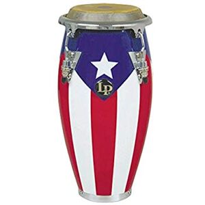 Latin Percussion LP Puerto Rican Flag Wood Conga LPM198-PR Latin Percussion LP Puerto Rican Flag Wood Conga LPM198-PR
