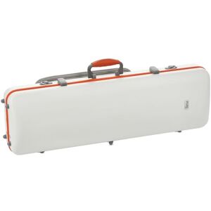 GEWA Violin Case Fun Series Polycarbonate 4/4-1/2 Size White/Orange, Interior Black, 2 Removable Backpack Straps, Accessory Pocket, Padded Suspension, Additional Side Handle GEWA Violin Case Fun Series Polycarbonate 4/4-1/2 Size White/Orange, Interior Black, 2 Removable Backpack Straps, Accessory Pocket, Padded Suspension, Additional Side Handle