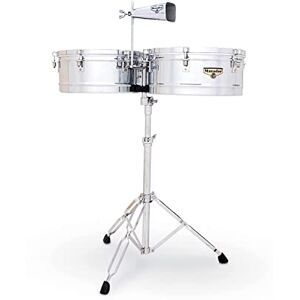 Latin Percussion M257 14 Plus Matador Timbales, Chrome, 15 x 8-Inch Latin Percussion M257 14 Plus Matador Timbales, Chrome, 15 x 8-Inch