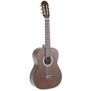 GEWA classical guitar, Basic guitar, basswood body, pakkawood fingerboard, chrome-plated machine heads, 1/2 walnut-coloured GEWA classical guitar, Basic guitar, basswood body, pakkawood fingerboard, chrome-plated machine heads, 1/2 walnut-coloured
