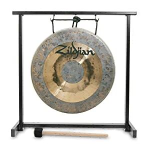 Zildjian P0565 12 Inch Table-top Gong and Stand Set Zildjian P0565 12 Inch Table-top Gong and Stand Set