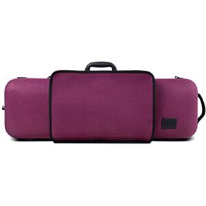 GEWA Violin Case Bio A 4/4 with Music Pocket, Side Handle, Adjustable Neck Rest Colour: Purple GEWA Violin Case Bio A 4/4 with Music Pocket, Side Handle, Adjustable Neck Rest Colour: Purple