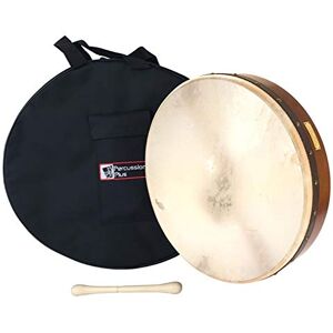 Percussion Plus PP1112 Waltons Plain Bodhran,18 inch, Beige Percussion Plus PP1112 Waltons Plain Bodhran,18 inch, Beige