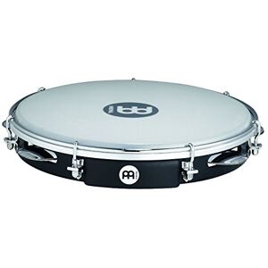 Meinl Percussion Traditional ABS Pandeiro Frame Drum with Jingles Diameter 10 Inches Synthetic Head ABS Plastic / Steel, Black / Chrome Plated (PA10ABS-BK) Meinl Percussion Traditional ABS Pandeiro Frame Drum with Jingles Diameter 10 Inches Synthetic Head ABS Plastic / Steel, Black / Chrome Plated (PA10ABS-BK)