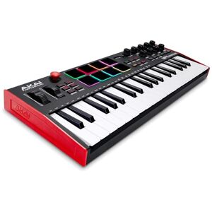 Akai MPK Mini Plus USB MIDI Keyboard Controller with 37 Mini Keys, 8 MPC Pads, Sequencer, MIDI/CV/Gate I/O, Music Production Software and Native Instruments Sound Package Akai MPK Mini Plus USB MIDI Keyboard Controller with 37 Mini Keys, 8 MPC Pads, Sequencer, MIDI/CV/Gate I/O, Music Production Software and Native Instruments Sound Package