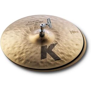Zildjian K Custom Series 14 Inch Session Hi-Hat Cymbals Pair Zildjian K Custom Series 14 Inch Session Hi-Hat Cymbals Pair