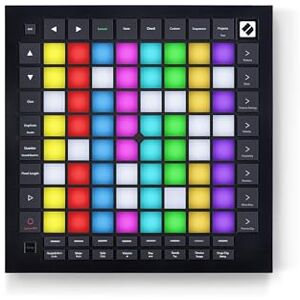 Novation Launchpad Pro MK3, MIDI 64-Grid Controller and Sequencer for Ableton Live, Logic Pro and Hardware, 64 Sensitive RGB Pads, Dynamic Note Playing, Chord and Scale Modes Novation Launchpad Pro MK3, MIDI 64-Grid Controller and Sequencer for Ableton Live, Logic Pro and Hardware, 64 Sensitive RGB Pads, Dynamic Note Playing, Chord and Scale Modes