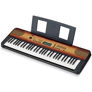 Yamaha Digital Keyboard PSR-E360MA, Maple Entry-level digital keyboard with 61 touch-sensitive keys, portable keyboard in classic design for any living space Yamaha Digital Keyboard PSR-E360MA, Maple Entry-level digital keyboard with 61 touch-sensitive keys, portable keyboard in classic design for any living space