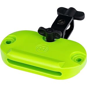 Meinl Percussion High Pitch Block Drum Set Accessory With Mounting Clamp High Sound PE Plastic, Green (MPE5NG) Meinl Percussion High Pitch Block Drum Set Accessory With Mounting Clamp High Sound PE Plastic, Green (MPE5NG)